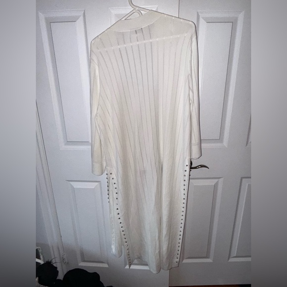 Joseph Ribkoff Cover Up-Vanilla - Picture 7 of 8